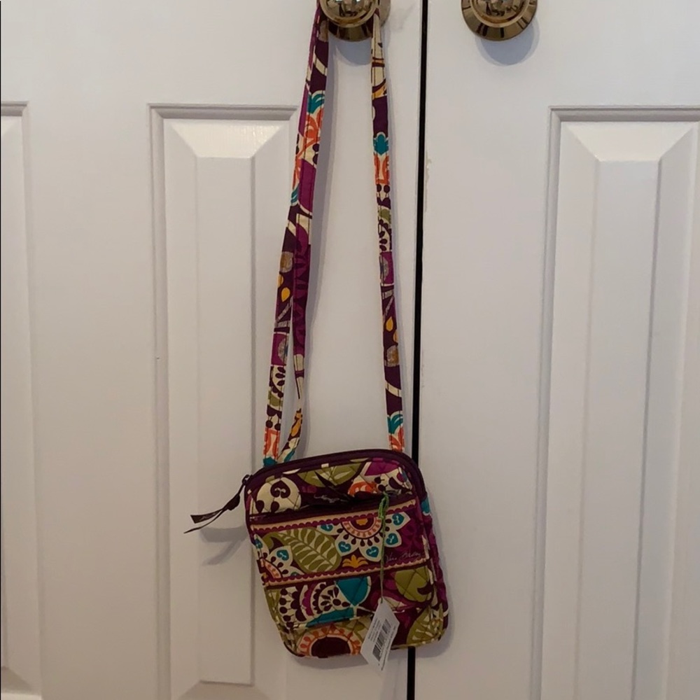 Vera Bradley Mini Hipster bag - Plum Crazy pattern